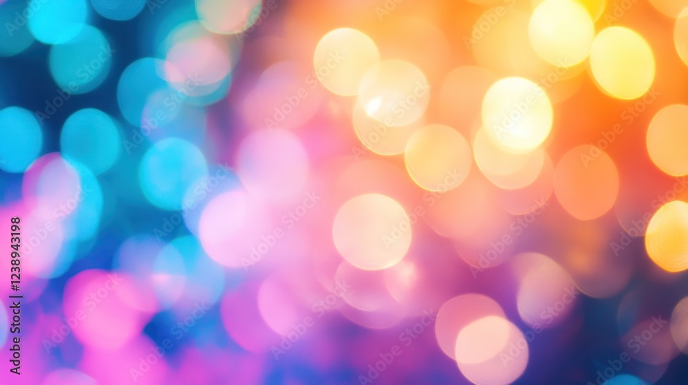 Abstract colorful bokeh background with blurred lights. (1) Abstract colorful bokeh background with blurred lights. (1)