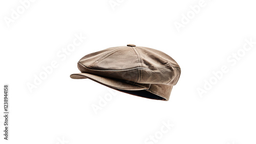 Stylish Beige Newsboy Cap Mens Fashion Accessory