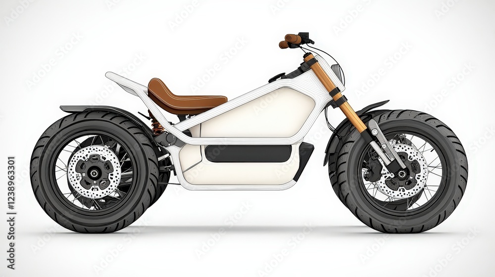 Modern Minimalist Motorcycle Design with Unique Features and Stylish Elements for Enthusiasts Modern Minimalist Motorcycle Design with Unique Features and Stylish Elements for Enthusiasts