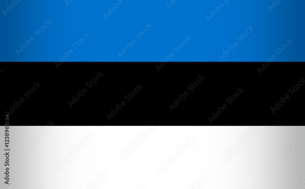 National Flag of the Republic of Estonia. Vector element National Flag of the Republic of Estonia. Vector element