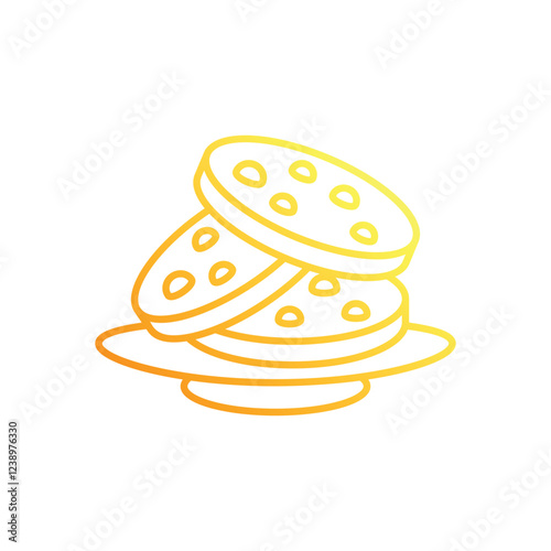 Cookies  vector icon