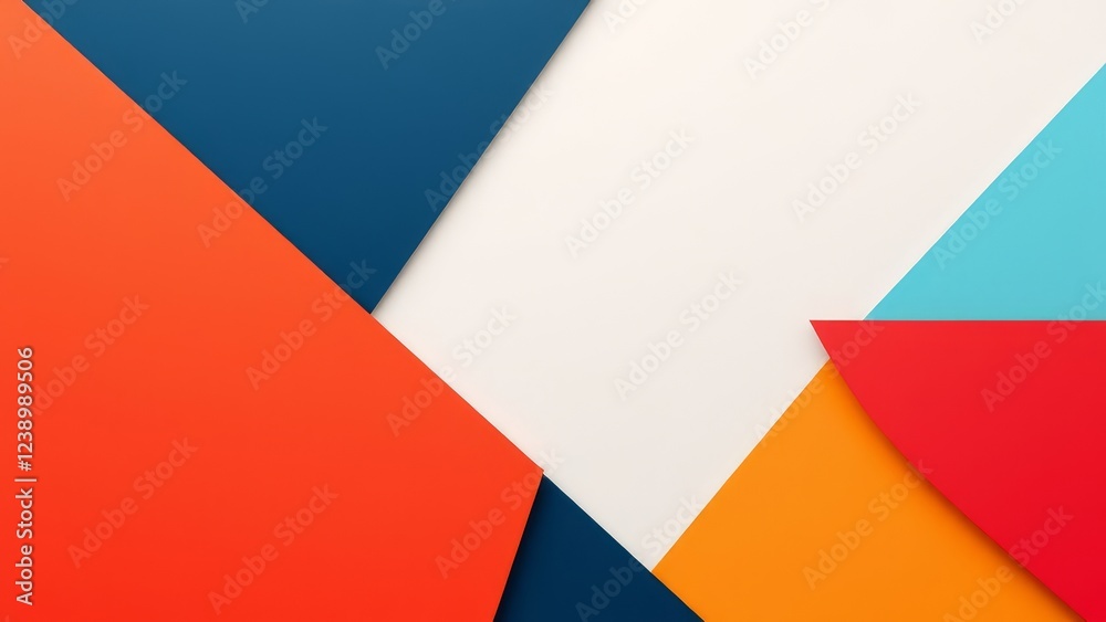 Abstract Geometric Colorful Design � Bold Pattern Background Abstract Geometric Colorful Design � Bold Pattern Background