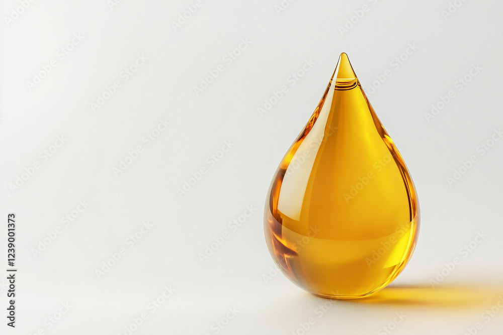 Drop of Golden Oil Isolated on a White Background – A Striking Minimalist Composition Highlighting Liquid Gold with Clean, Elegant Lines Drop of Golden Oil Isolated on a White Background – A Striking Minimalist Composition Highlighting Liquid Gold with Clean, Elegant Lines