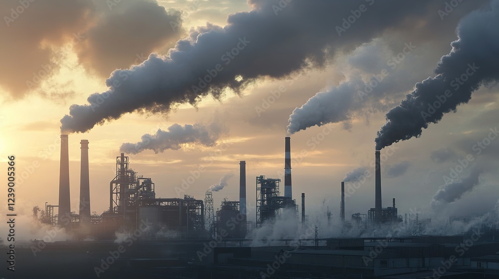 Engineers developing cleaner and more efficient industrial processes to reduce emissions. Engineers developing cleaner and more efficient industrial processes to reduce emissions.