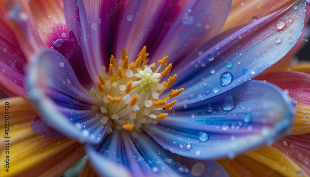 Beauty of a Flower created with Generative AI technology