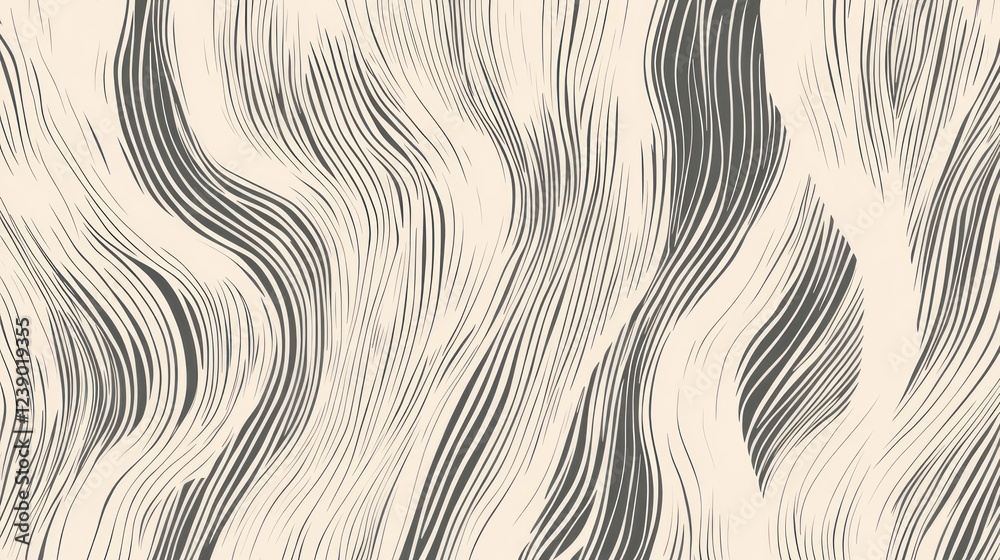 Abstract beige and gray wavy lines pattern background. Abstract beige and gray wavy lines pattern background.