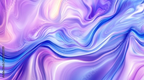 Wallpaper Mural Abstract purple, blue, and pink liquid swirl background. Torontodigital.ca