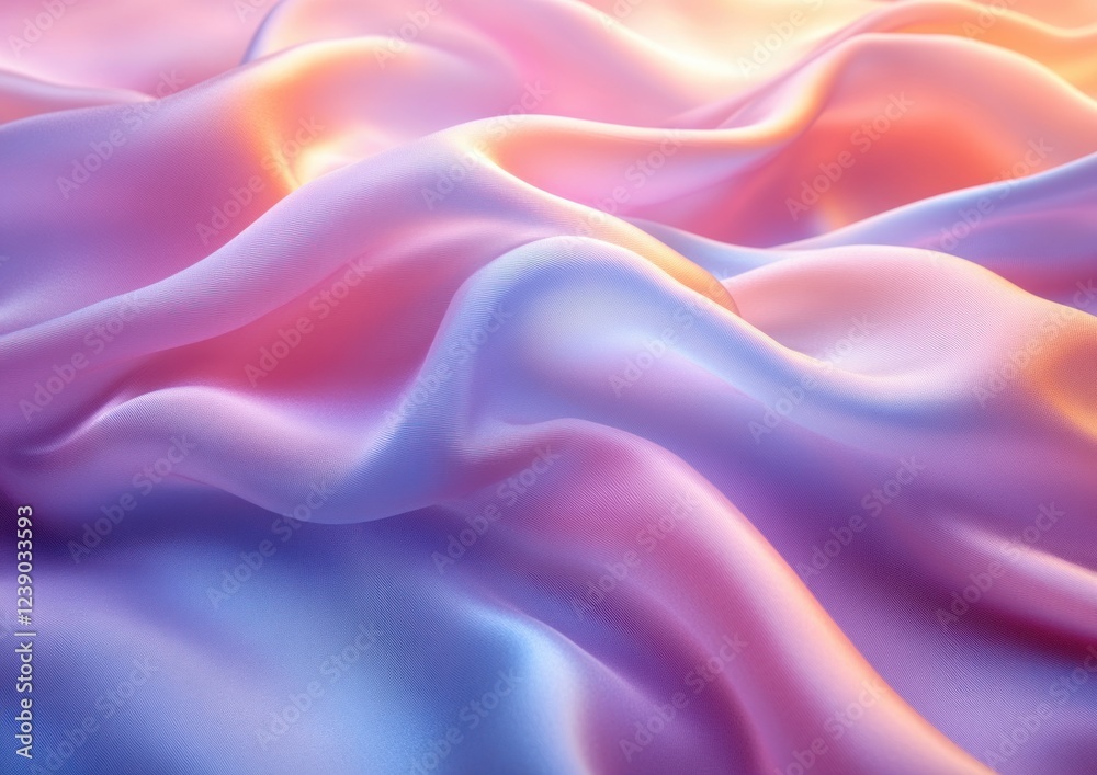 Obraz premium Abstract Pastel Iridescent Background Fluid Motion Gradient Wallpaper