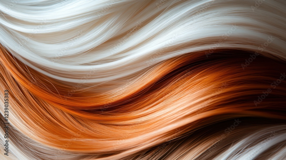 This mesmerizing image showcases a flowing collection of hair in beautiful shades of white and orange, capturing the essence of softness and vibrant color interplay. This mesmerizing image showcases a flowing collection of hair in beautiful shades of white and orange, capturing the essence of softness and vibrant color interplay.