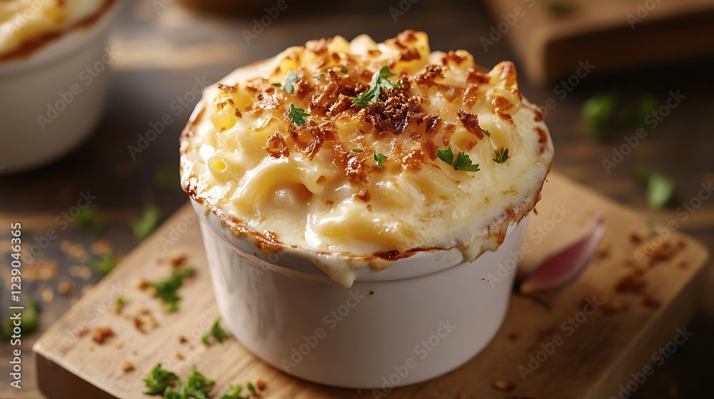 Delectable macaroni and cheese prepared in a microwave safe cup Delectable macaroni and cheese prepared in a microwave safe cup