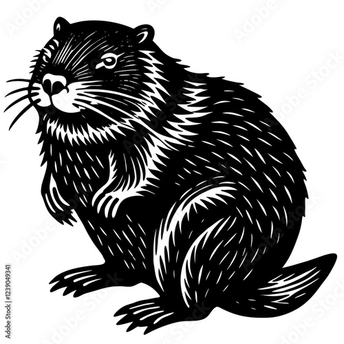 illustration of a cat