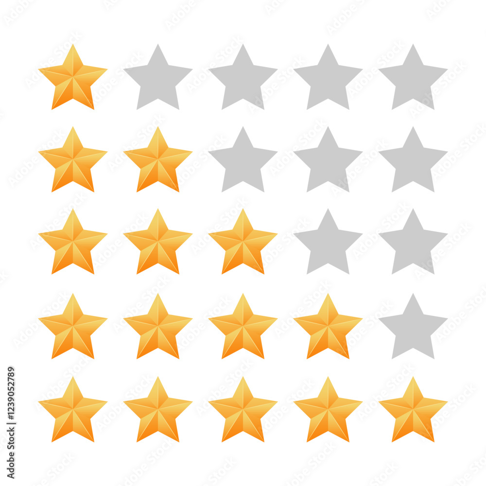 Five stars icon Vector. Five stars customer product rating review flat icon for apps and websites Five stars icon Vector. Five stars customer product rating review flat icon for apps and websites