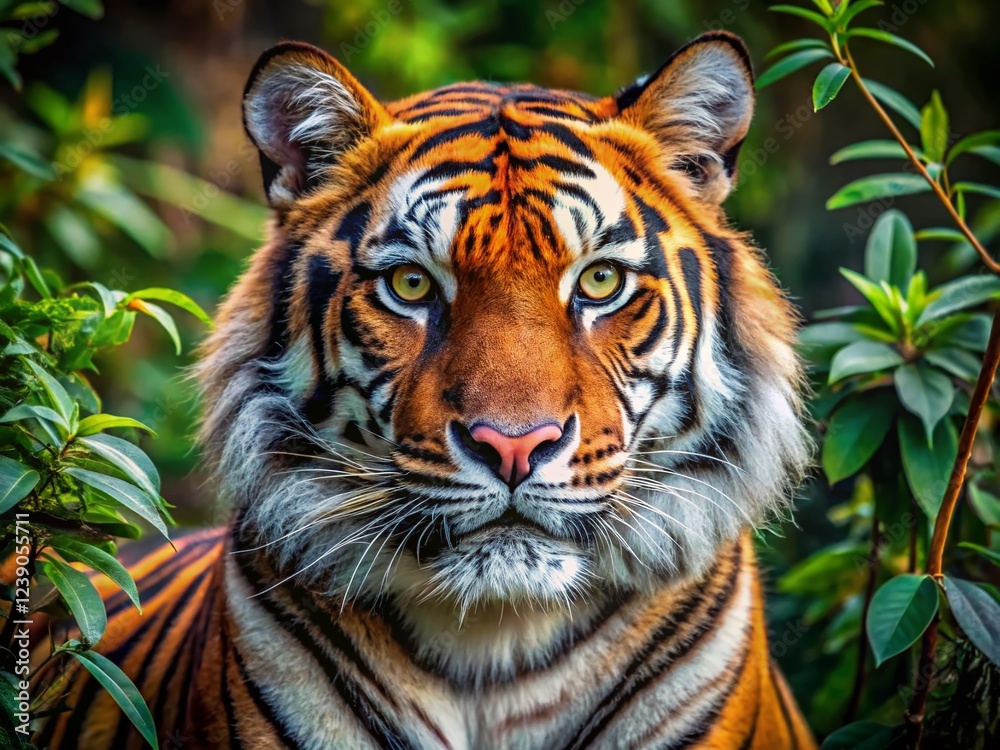 Fototapeta premium Majestic Bengal Tiger in the Wild