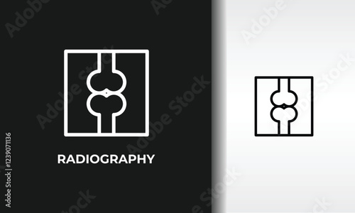 Radiography Vector, Icon Or Logo Sign Isolated Symbol Illustration