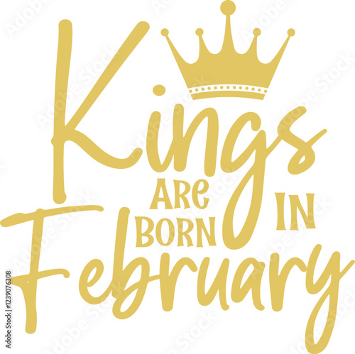 Kings are born in February t shirt