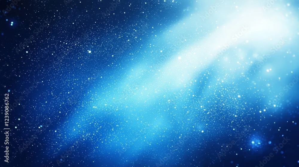 Naklejka premium Abstract blue and white gradient background.