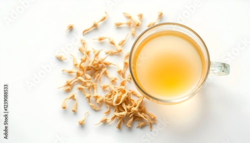 Junshan Yinzhen: Rare Chinese Yellow Tea with Golden Needle Buds & Light Infusion photo