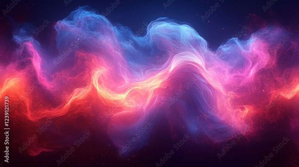 Fototapeta premium Artificial Intelligence Data Analysis Machine Learning Neural Network Innovation Visualization Technology Science Research