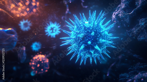 The Science of Life DNA and Virus Structures Explored