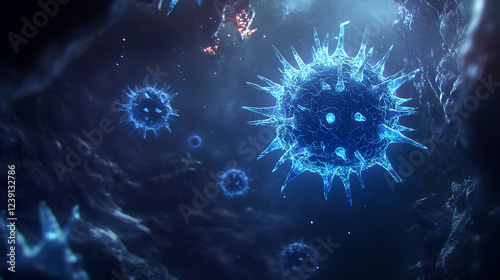 The Science of Life DNA and Virus Structures Explored