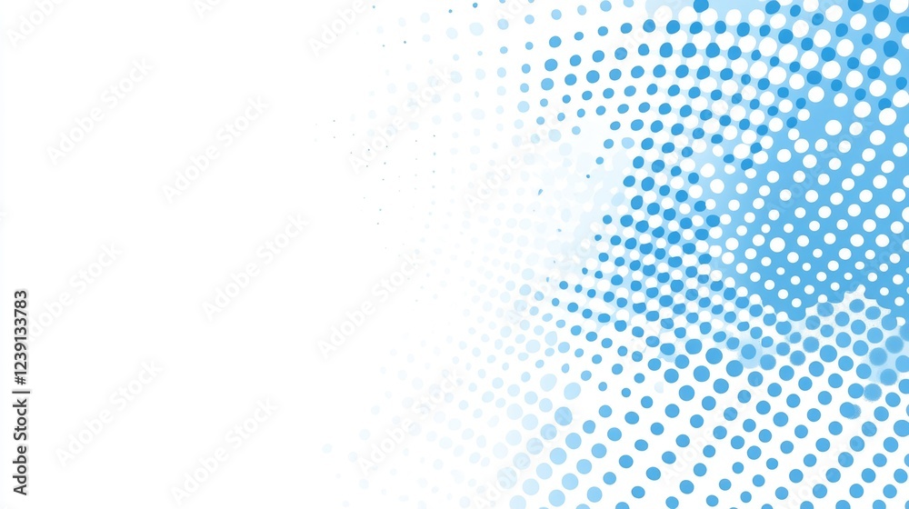 White background with light blue dots, vector illustration White background with light blue dots, vector illustration