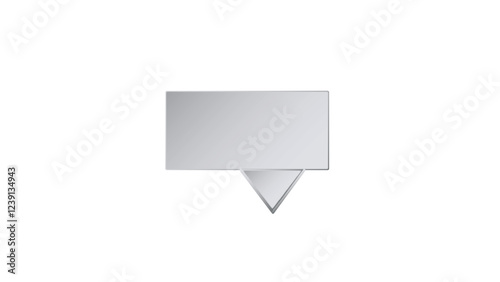 Businessman holding a message icon,simple icon design.