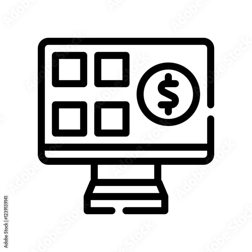 budgeting line icon