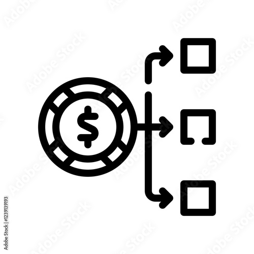 expense line icon