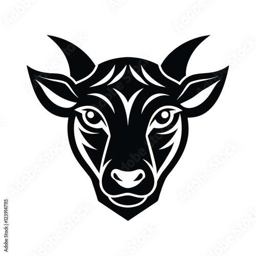 Wallpaper Mural head of a cow Torontodigital.ca