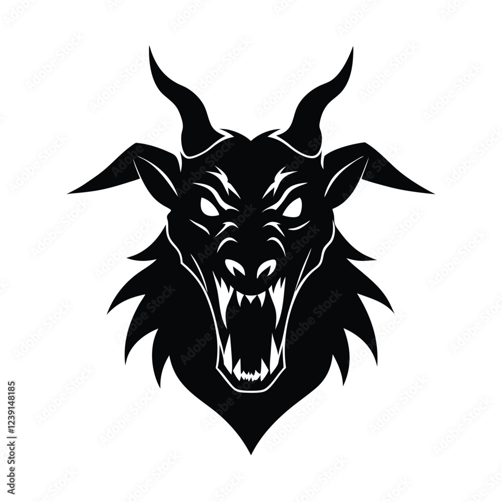 Obraz premium head of a wolf