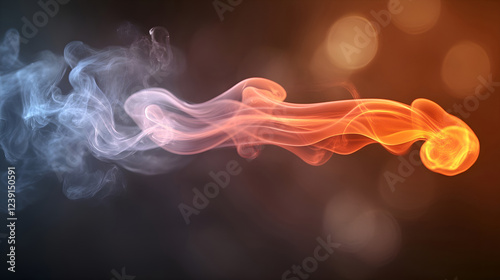 Smoke magic. Abstract smoky background.