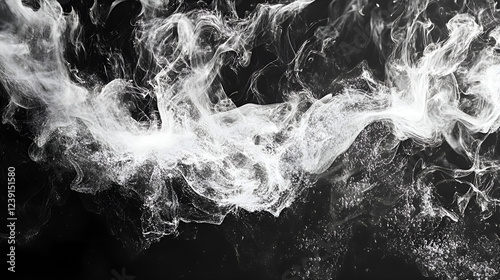 Smoke magic. Abstract smoky background.