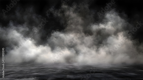 Smoke magic. Abstract smoky background.