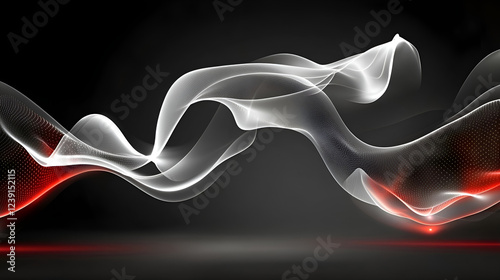 Smoke magic. Abstract smoky background.