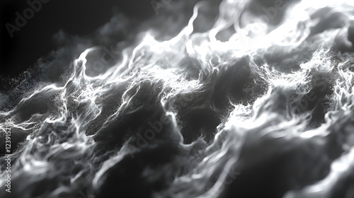 Smoke magic. Abstract smoky background.