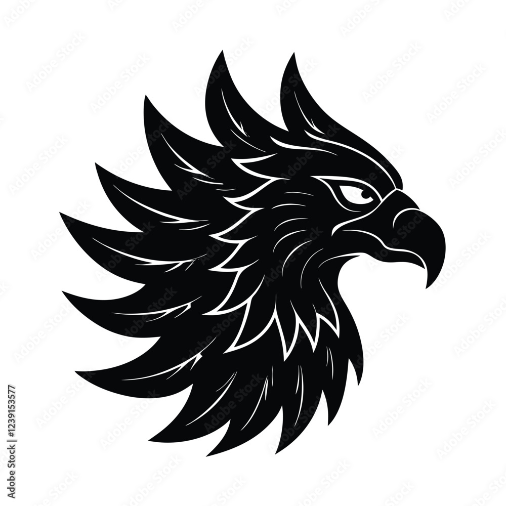 Obraz premium eagle tattoo design