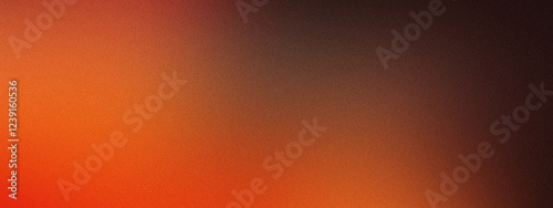 Obraz na płótnie abstract background with blurred gradient of red orange, dark brown hues, noise effect w salonie