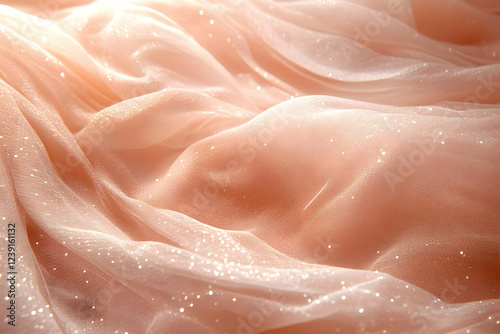 An elegant, textured background in soft peach and pink hues, providing a luxurious and serene aesthetic.