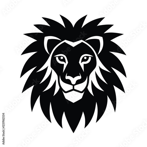 lion head illustration