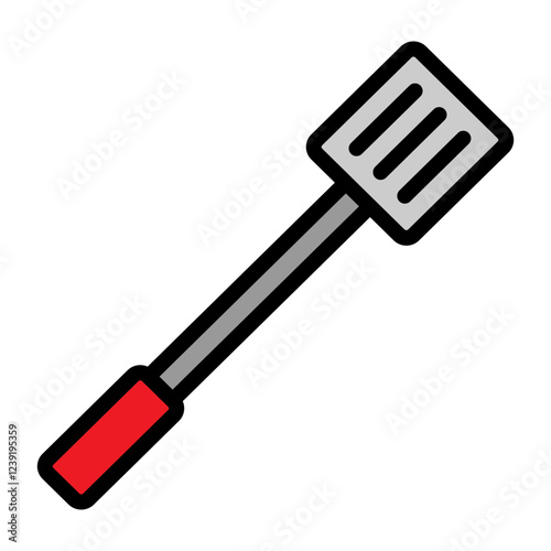 Spatula Vector Filled Icon Design