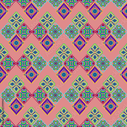 Geometric ethnic, design for decorative, clothing, carpet, background, fabric, handcraft, tribal, square, seamless, retro, draperies, geometric traditional ethnic, cushions, pillow, Print, pillowcase