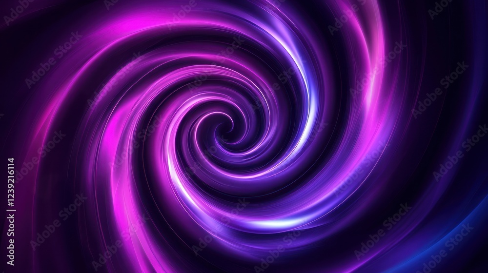 A swirling motion effect of glowing speed trails in neon colors against a dark purple background, evoking futuristic energy A swirling motion effect of glowing speed trails in neon colors against a dark purple background, evoking futuristic energy