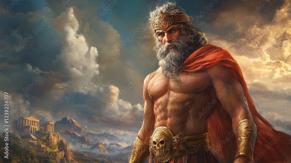 Majestic Zeus King of the Olympian Gods Majestic Zeus King of the Olympian Gods