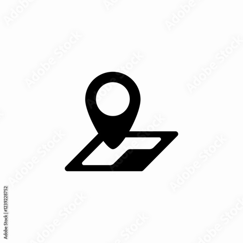 building location icon sign vector