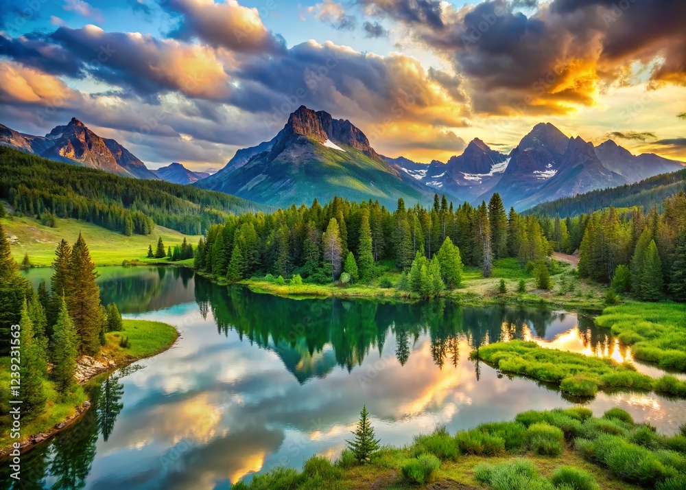 Fototapeta premium Stunning Nature Scenes: Ideal Locations for Wildlife Photography & Videography