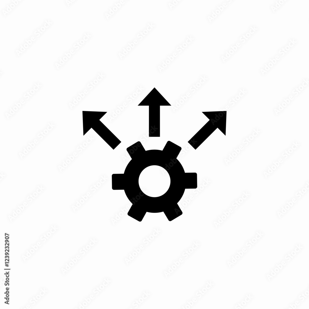 mechanics expansion icon sign vector mechanics expansion icon sign vector
