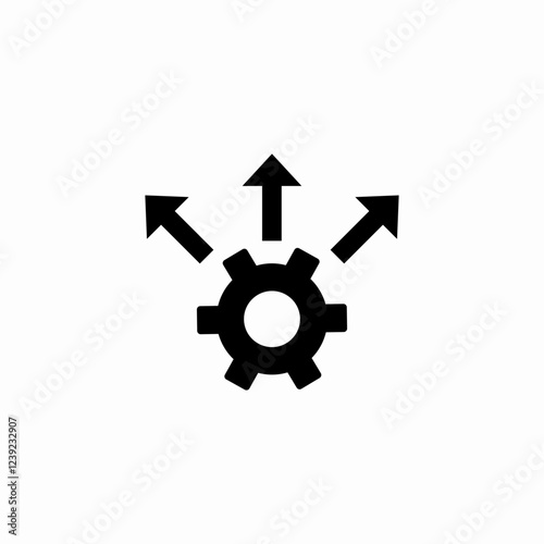 mechanics expansion icon sign vector