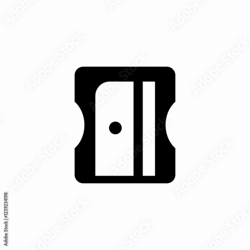 pencil sharpener icon sign vector