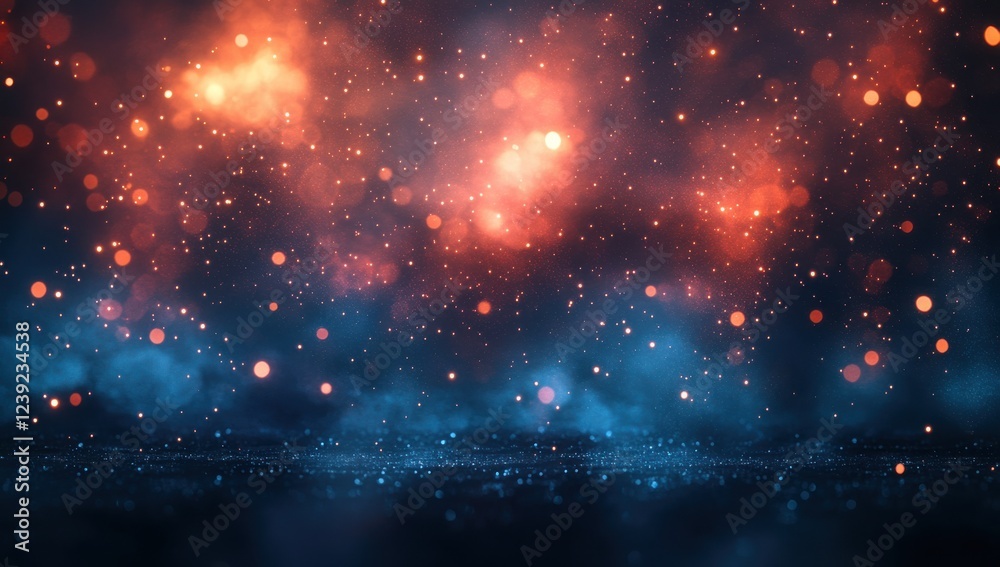 Colorful Bokeh Effects with Glowing Particles and an Ethereal Background for Abstract Art and Creative Designs in Digital Media Colorful Bokeh Effects with Glowing Particles and an Ethereal Background for Abstract Art and Creative Designs in Digital Media