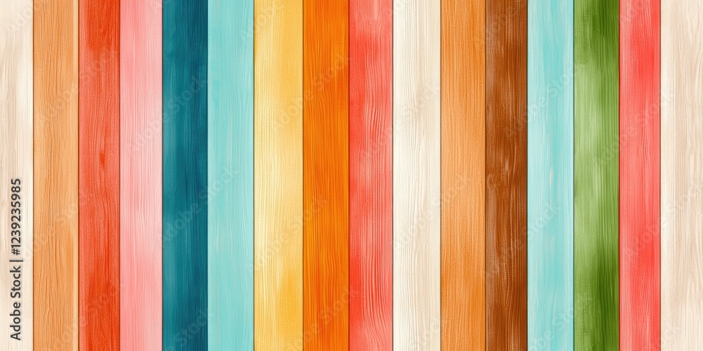 Vibrant and Colorful Vertical Stripes in Various Tones Showcasing Wooden Texture and Warm, Inviting Feel Ideal for Creative and Modern Designs Vibrant and Colorful Vertical Stripes in Various Tones Showcasing Wooden Texture and Warm, Inviting Feel Ideal for Creative and Modern Designs